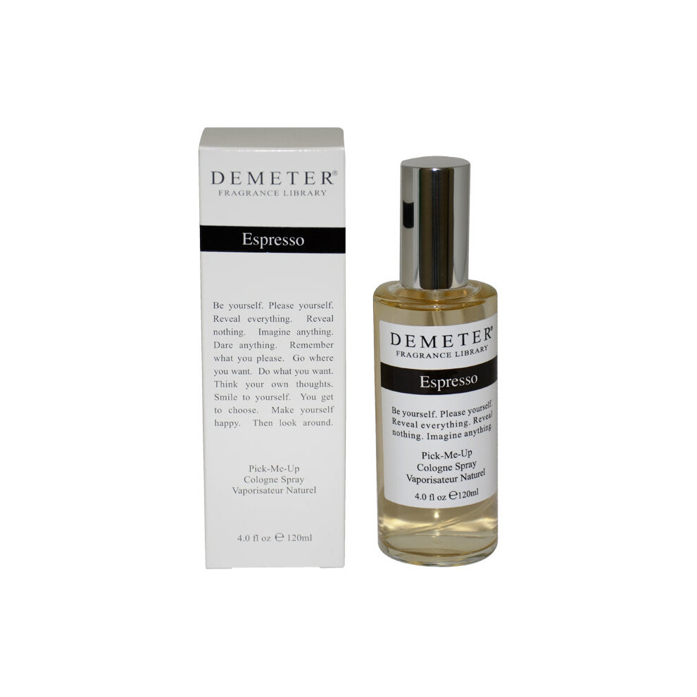 Demeter Espresso For Unisex 4 Oz Cologne Spray