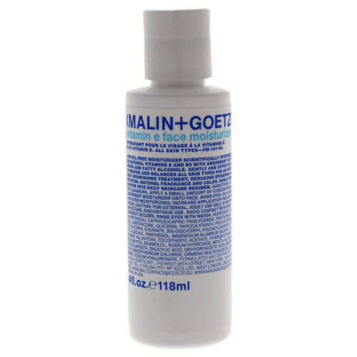 Malin + Goetz Vitamin E Face Moisturizer for Men 4 oz Moisturizer
