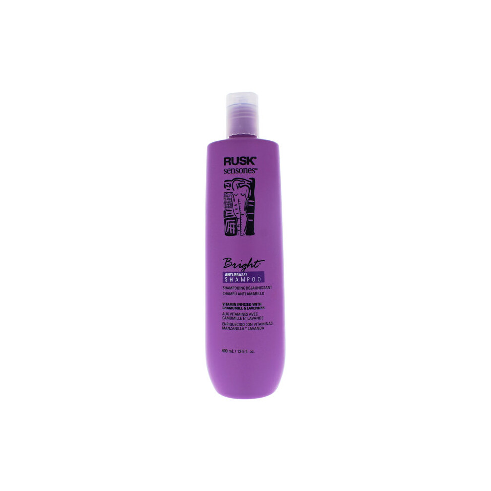 Rusk Bright Shampoo Chamomile & Lavender for Unisex 13.5 oz Shampoo