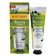 Crema de Manos Burts Bees Romero & Limón con Manteca de Karité, 1 Oz