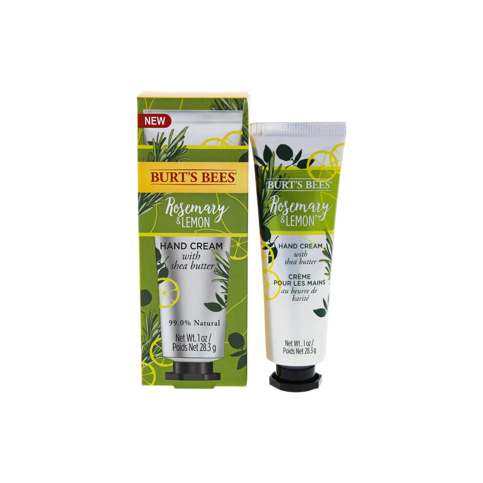 Burts Bees Rosemary and Lemon Hand Cream for Unisex 1 oz Hand Cream