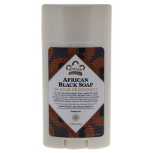 Nubian Heritage, 24 Stunden Deodorant, Afrikanische Schwarze Seife, 2,25 oz (64 g)