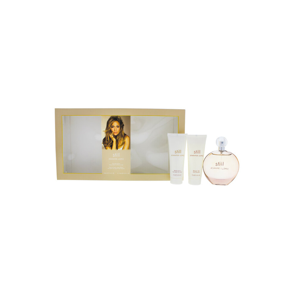 Jennifer Lopez Still 100ml EDP Spray + 75ml Shower Gel + 75ml Body Lotion