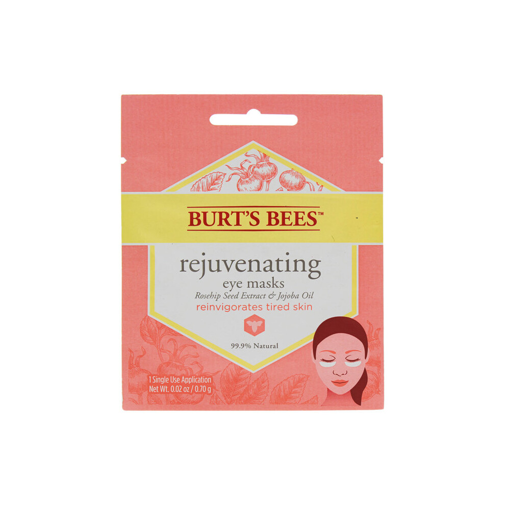 Burts Bees Rejuvenating Eye Mask for Women 0.02 oz Eye Mask