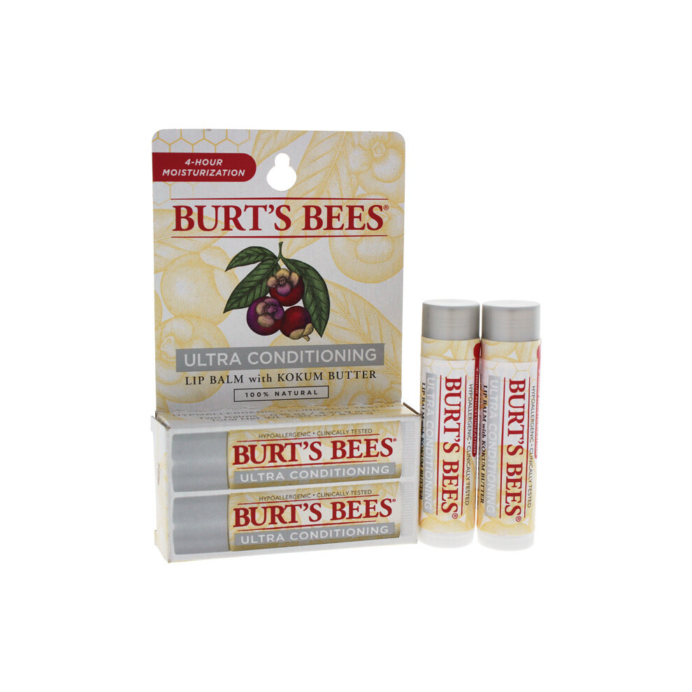 Burts Bees Ultra Conditioning Lip Balm for Unisex 0.15 oz Lip Balm