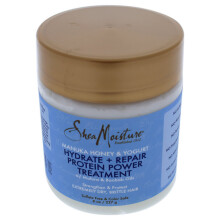Shea Moisture Manuka Honey and Yogurt Hydrate Plus Repair Protein Power Treatment for Unisex 8 oz Treatment
