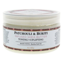Nubian Heritage Patchouli and Buriti Infused Shea Butter for Unisex 4 oz Moisturizer