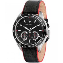 Reloj - MASERATI - R8871612028 - Cuarzo - Alfanumérico - Cuero Negro