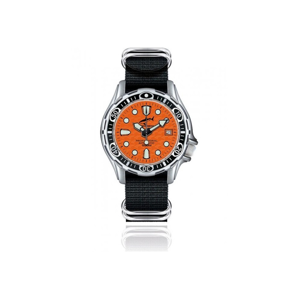 Chris Benz Ladies, Men, Unisexwatch CB-500A-O-NBS automatic, DiversÃÂ´ watch