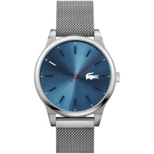 Lacoste Men's Watch Silver Mesh Strap Kyoto 2010966
