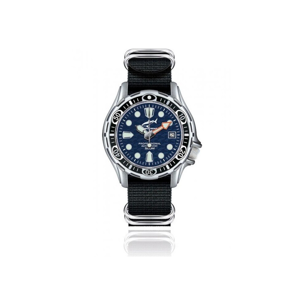 Chris Benz Ladies, Men, Unisexwatch CB-500A-B-NBS automatic, DiversÃÂ´ watch