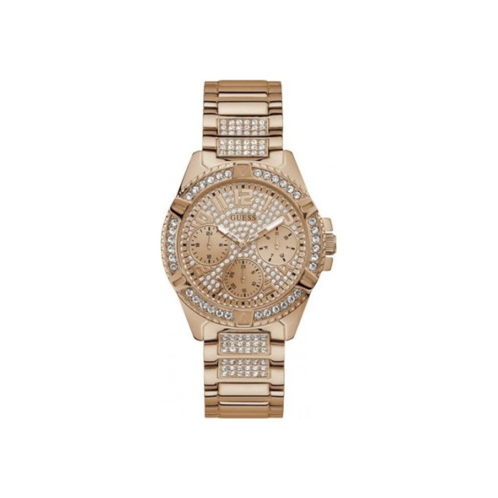 Guess W1156L3 Montre femme en or rose