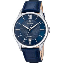 Festina - F20426/2 - Wristwatch - Men - Quartz - Leather strap