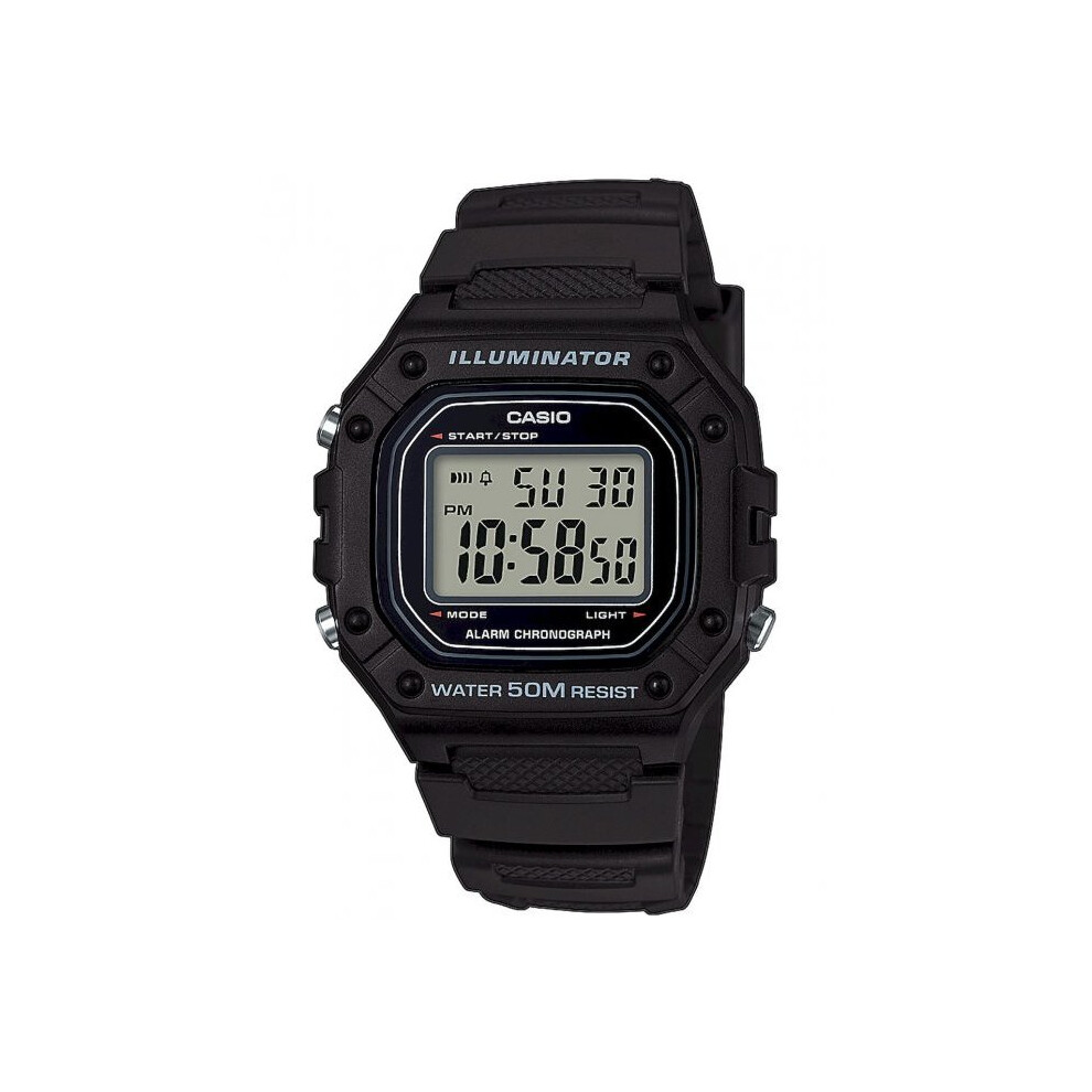 Casio Menswatch W-218H-1Avef Black