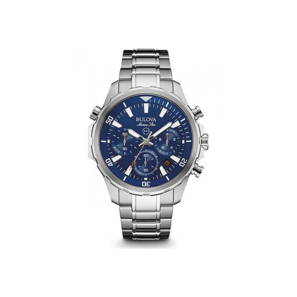 Bulova Men Watch 96B256 Chronograph, Luminous Hands, Stopwatch