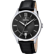 Festina - F20426/3 - Wristwatch - Men - Quartz - Leather strap