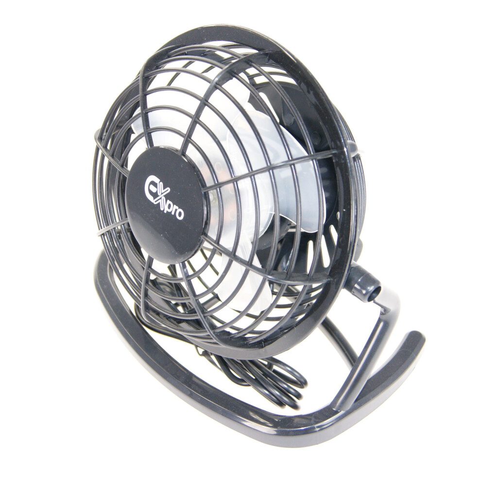 ExPro USB Fan Mini Portable Desktop Cooling Desk Quiet Fan Computer Laptop PC