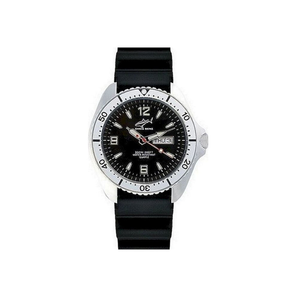 Chris Benz Diver Watch One CBO-S-KB-SI