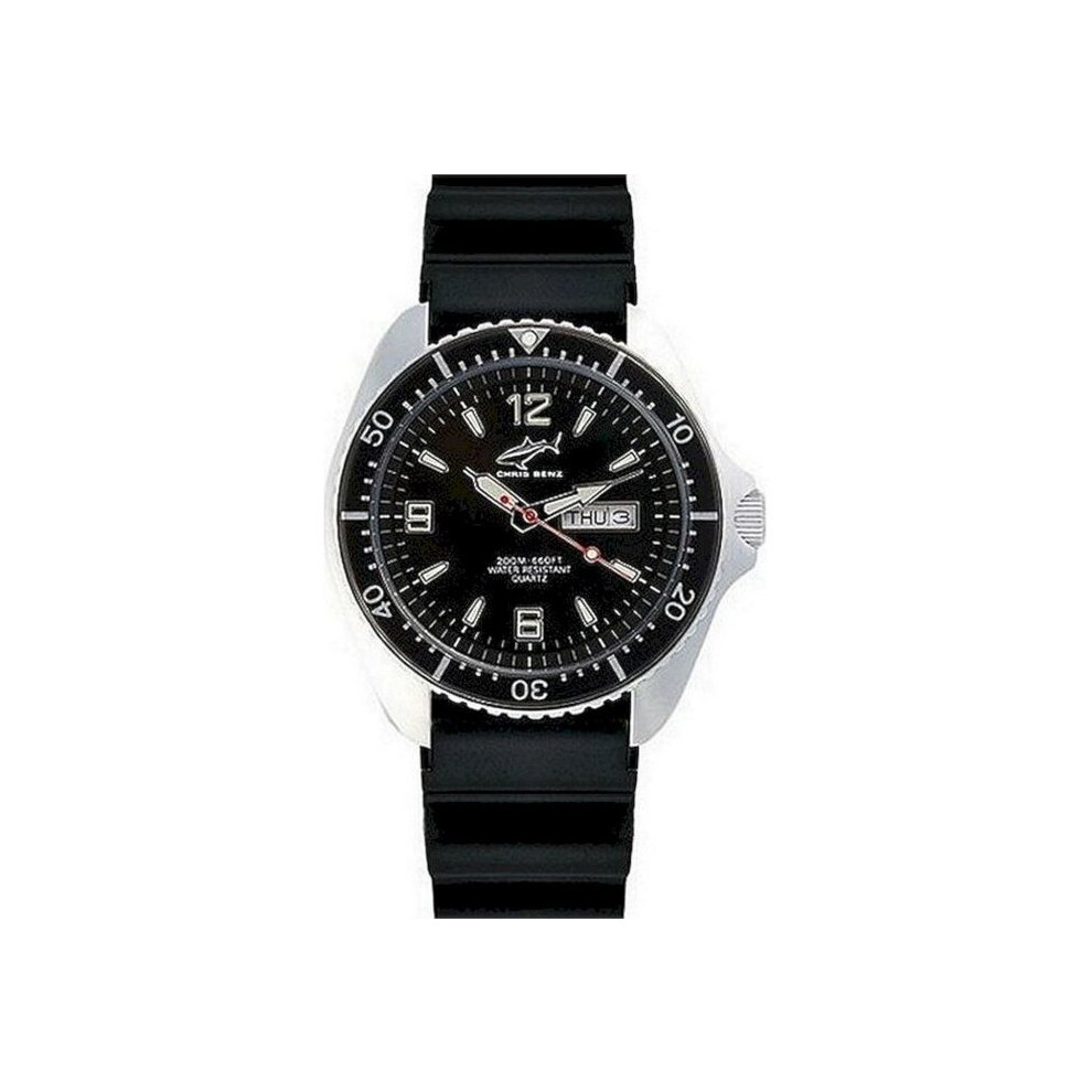 Chris Benz Diver Watch One CBO-S-KB-SW