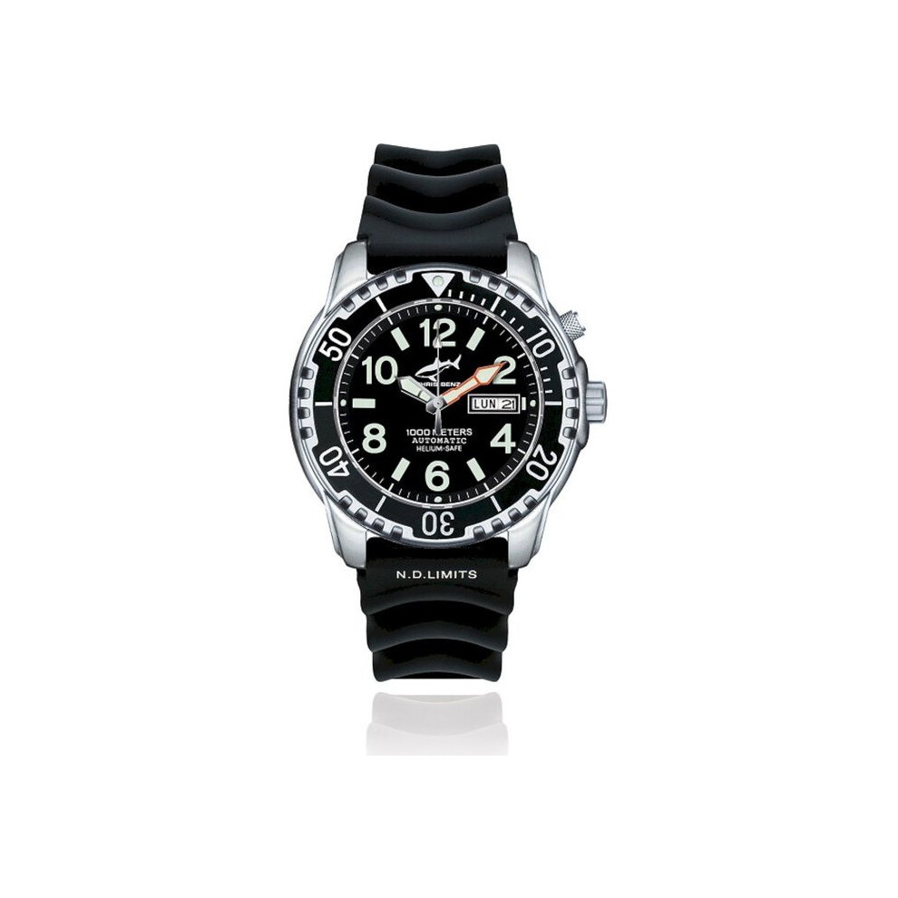 Chris Benz Ladies, Men, Unisexwatch CB-1000A-S-KBS automatic, DiversÃÂ´ watch