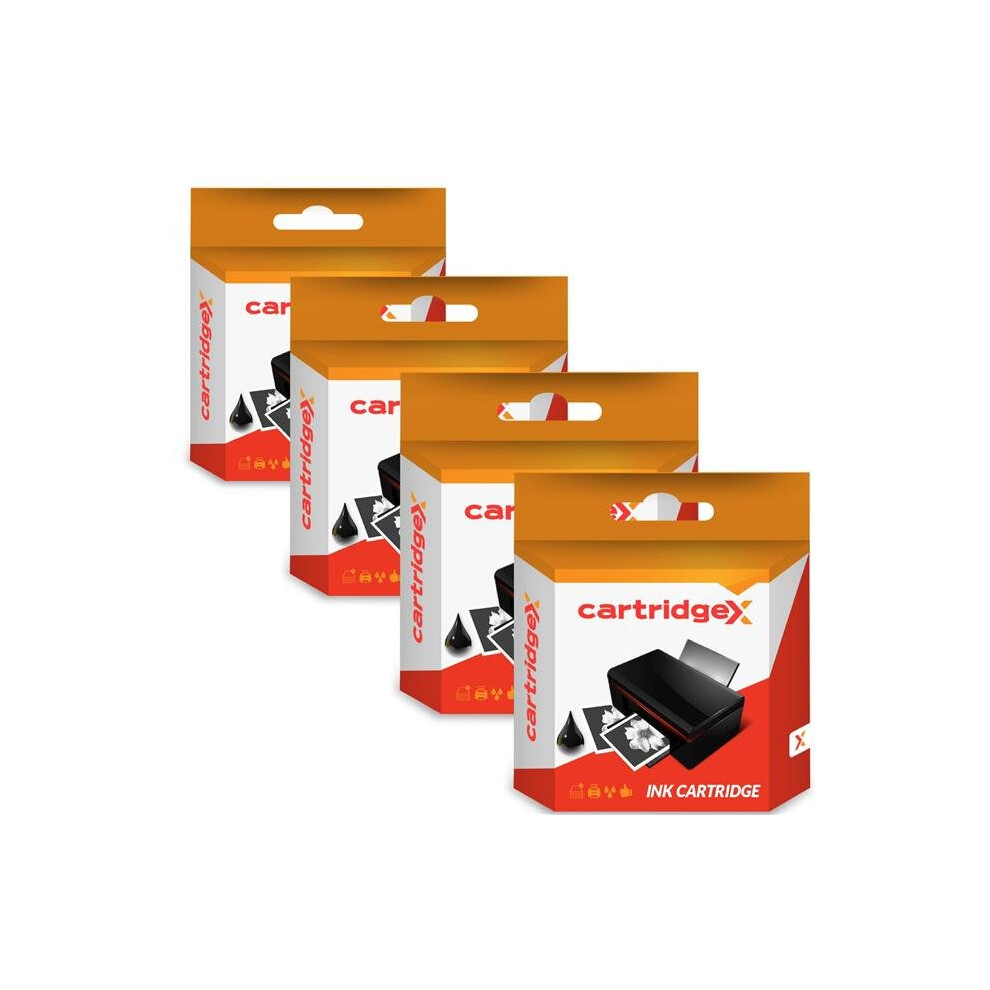 Compatible 4 Ink Cartridges For Bci-15Bk Canon Bubble Jet I70 I80 Black 5057666387766