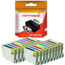 Compatible  18 Ink Cartridge Set For Epson Stylus Photo R2400 Printer