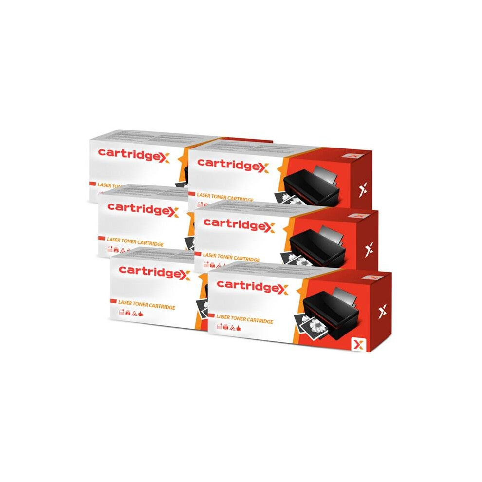 Compatible 6 X Laser Toner For Hp C7115x 15X Laserjet 1000 1000W 1005 1005W 1200 1200N 5057666375534