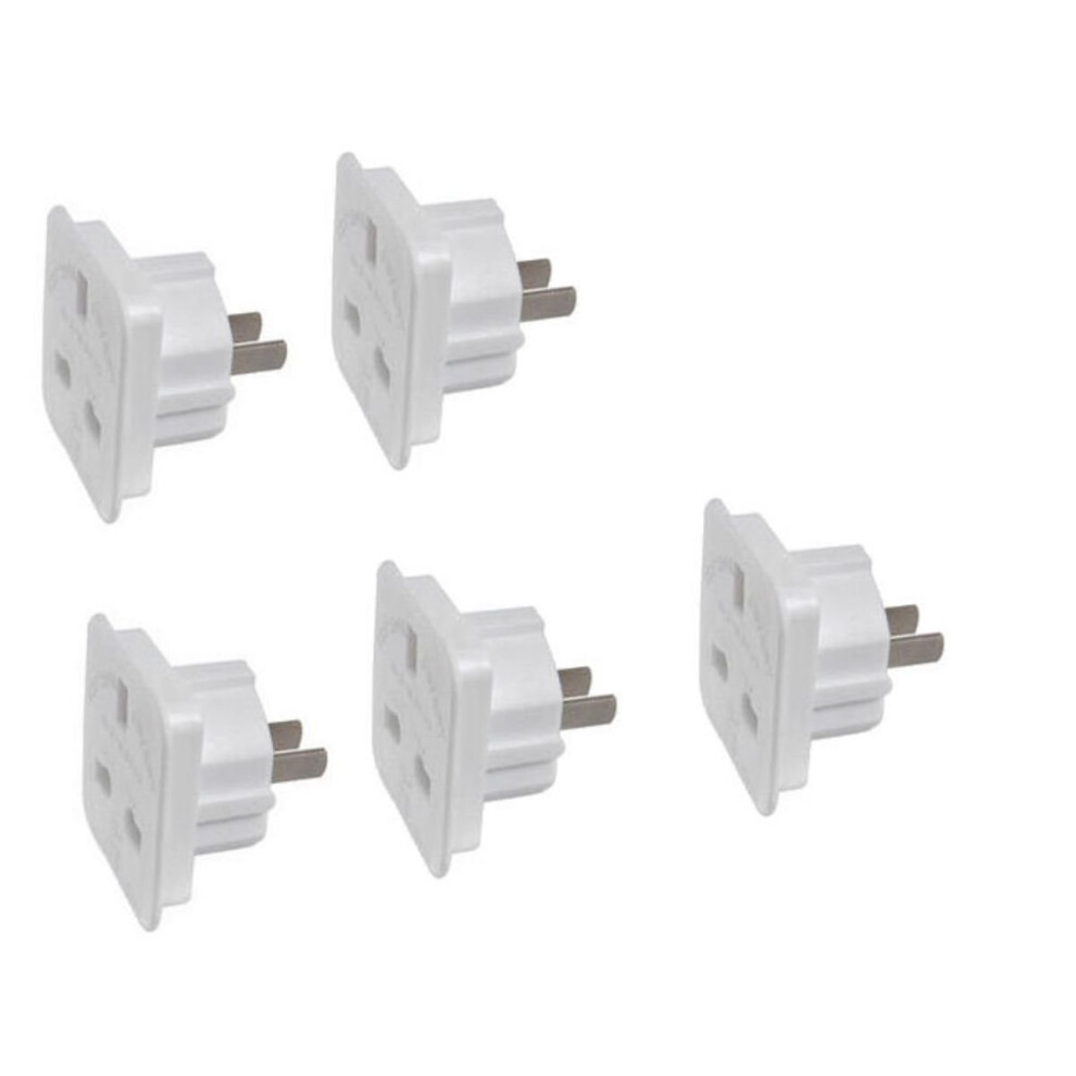 5 x UK to Panama, Peru, Philippines Power Adaptor Plug Converter Travel Adapter