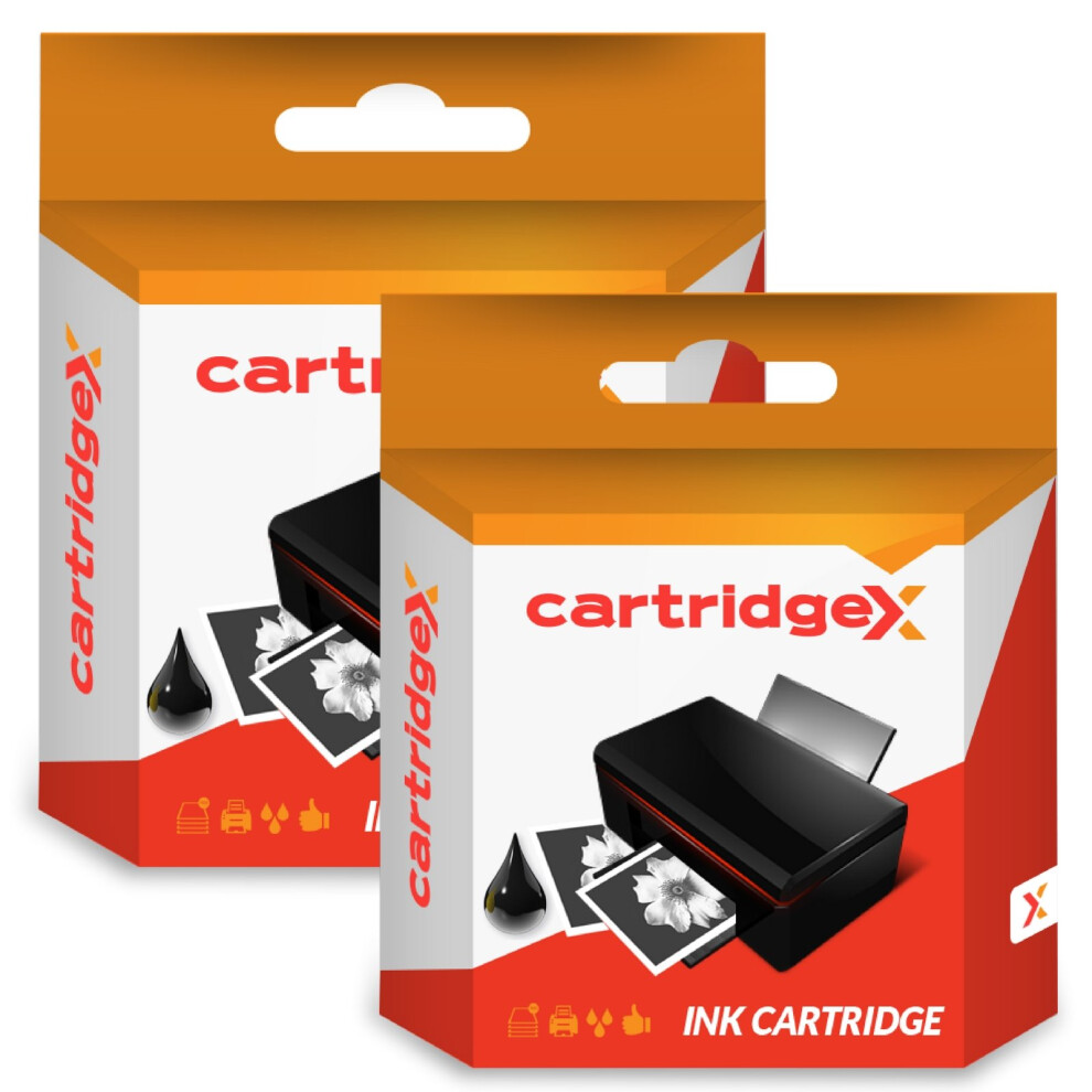 Compatible 2 X Fax Ribbon For Epson Lq-400 Lq-450 Lq-500 Lq-550 Lq-580 Lq-800 5057666383577