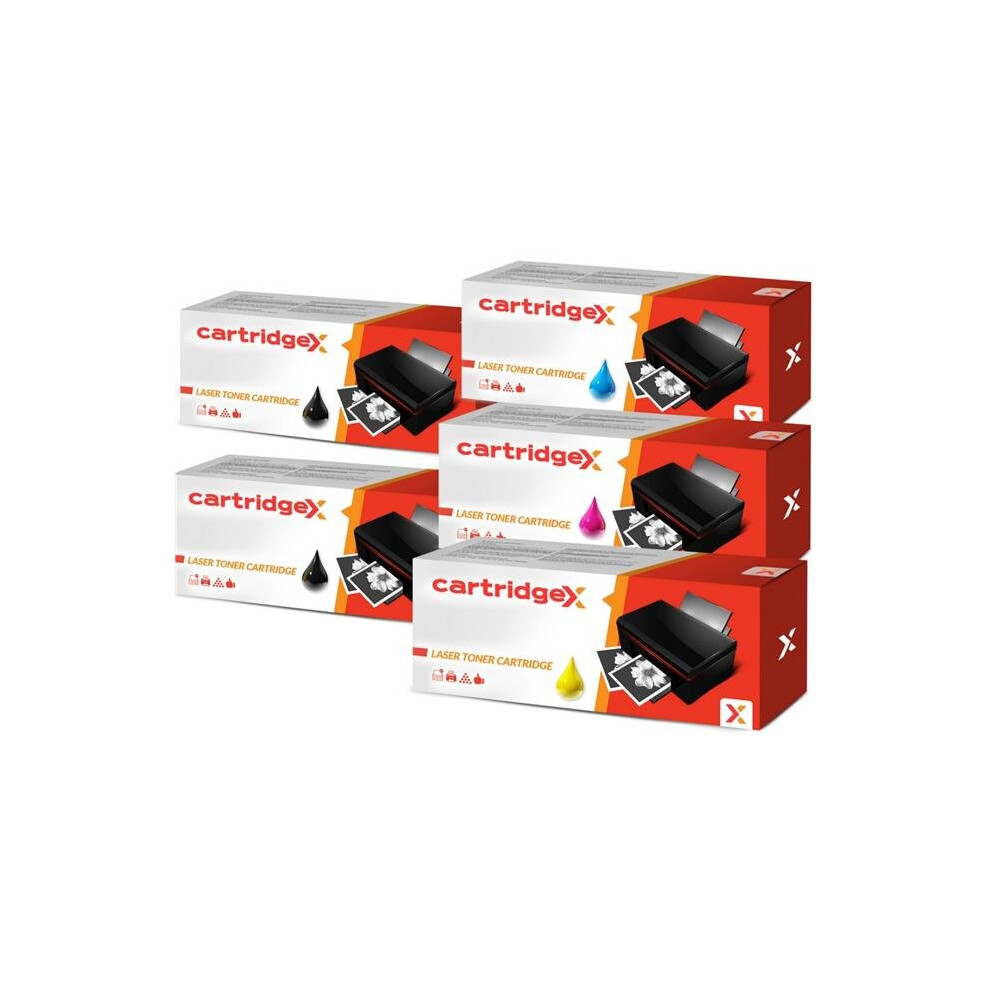 Compatible 5 Toner Cartridge Set For Brother Tn241 Tn245 Dcp-9015Cdw Dcp-9020Cdw 5057666343038