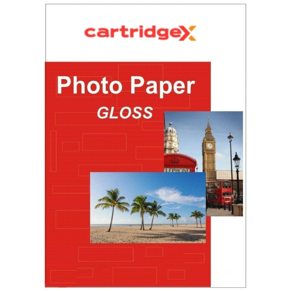 Cartridgex 20 Sheets A4 Gloss 260Gsm High Quality Photo Paper For Inkjet Printer