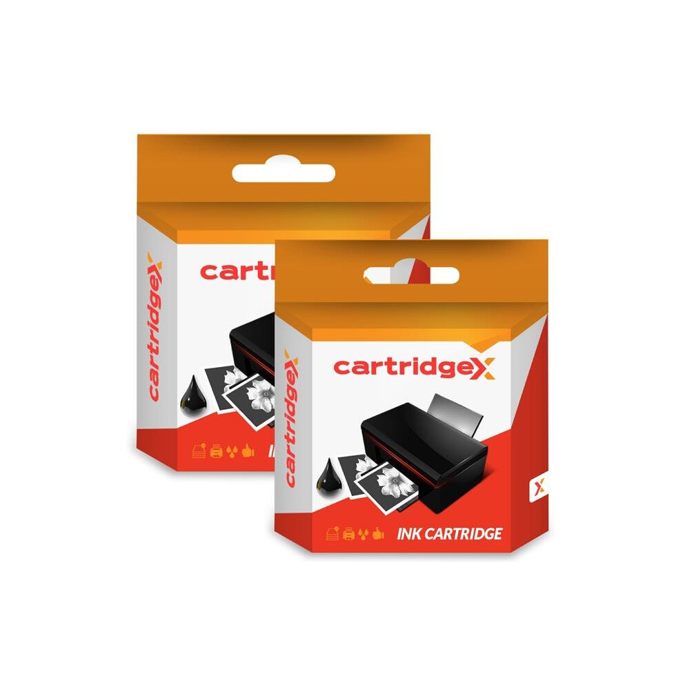 Compatible  2 X Black High Capacity Ink Cartridge For Canon Pixma Mg3100 Pg-540xl