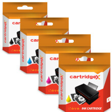 Compatible  Set Of 4 High Capacity Ink Cartridges For 364xl Hp Photosmart 5524 E-all-in-one
