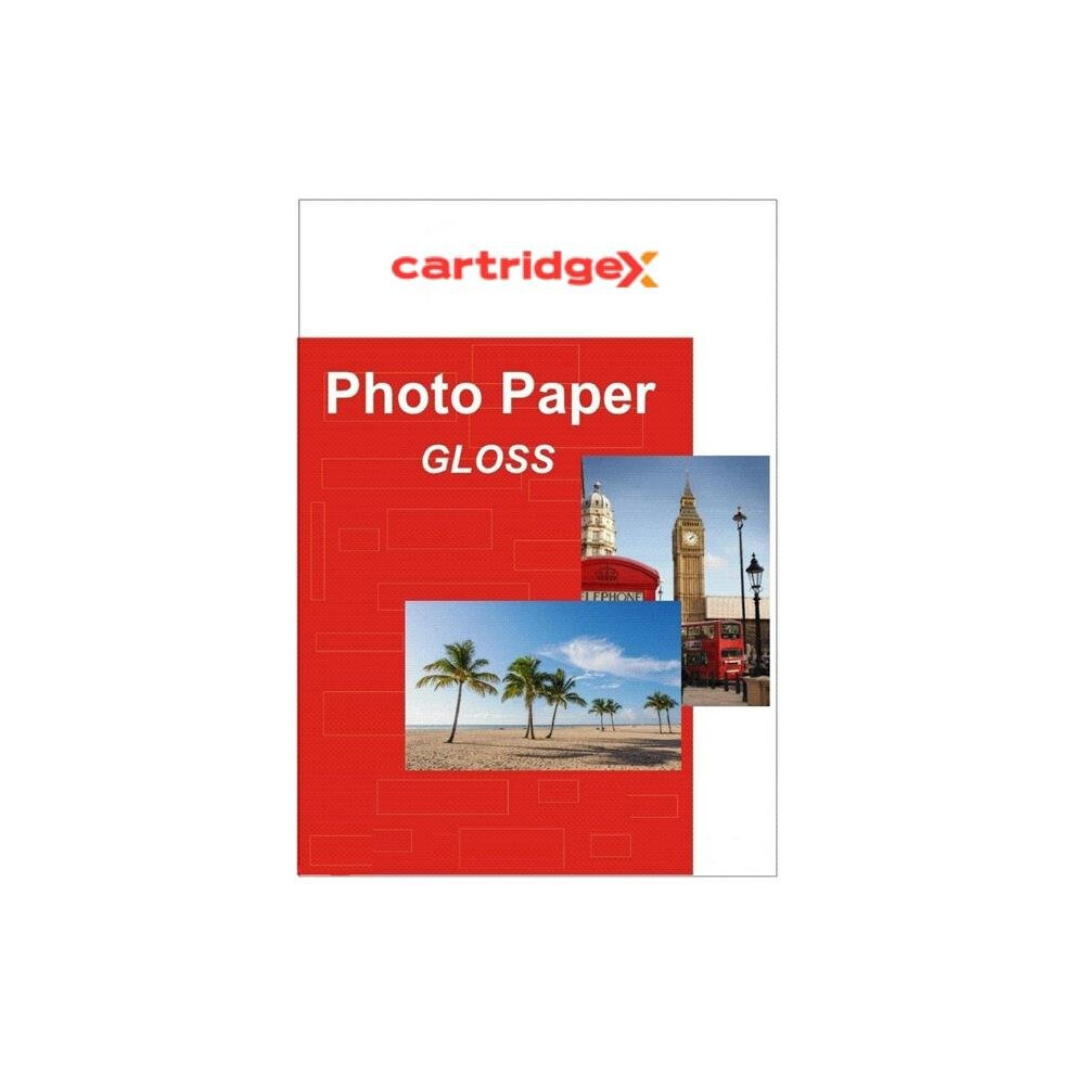 Cartridgex 100 Sheets 7X5 Gloss 260Gsm Photo Paper For Inkjet Printer - High Quality 7 X 5