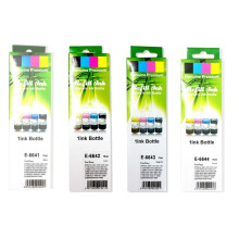 Compatible Full Set Of 4 Refill Ink Bottles 4x70ml For Epson L1300 L310 L312 L350 L355 L360