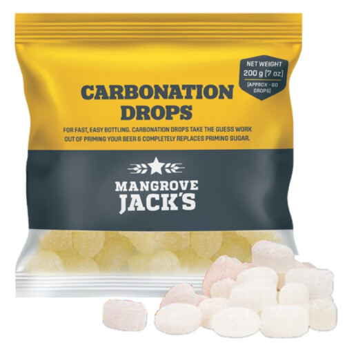5x Mangrove Jacks Carbonation Drops 60 200g Sugar Tablets for priming beer 2