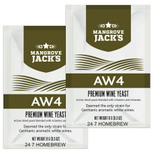 2x Mangrove Jacks AW4 8g treats 23L Germanic Aromatic White Wines