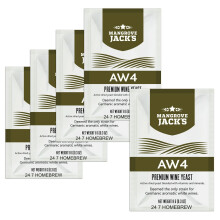5x Mangrove Jacks AW4 8g treats 23L Germanic Aromatic White Wines