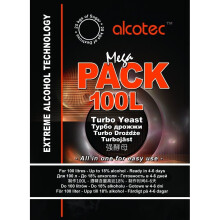 Alcotec Mega Pack 100L Turbo Yeast All in One 18% 4-6 days