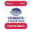 Harris 2x Harris Crystalbrite Filter Pads 5-pk Use with Harris Vinbrite MK3 Filter Kit 2