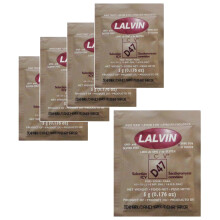 5x Lalvin D47 Yeast White and Blush Wines 5g Homebrew Wine Making 4.5L-23L