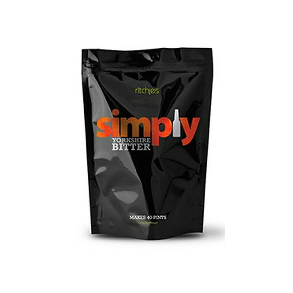 Simply Yorkshire Bitter Beer Kit (40 Pint) 1.8Kg - Homebrew Amber/Dark