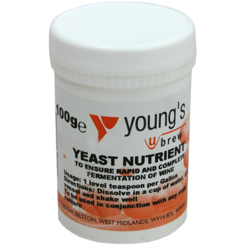 Yeast Nutrient 100g Youngs Home brew Beer & Wine Making Chemicals on