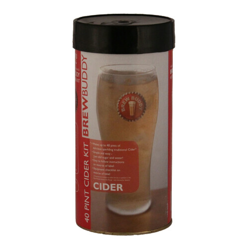 BrewBuddy 40 pints Cider 1.75kg - Homebrew Beermaking 23L