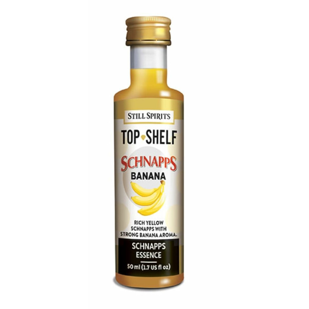 Still Spirits Top Shelf Banana Schnapps Essence Flavours 1.125L