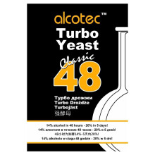 Alcotec Classic 48 Turbo Super Yeast High Alcohol 20% Homebrew Vodka Distilling