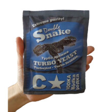Double Snake C Star Turbo Yeast 25L Extreme Purity Homebrew Vodka Wash Moonshine
