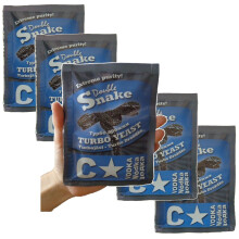 5x Double Snake C Star Turbo Yeast 25L Extreme Purity Homebrew Vodka Moonshine