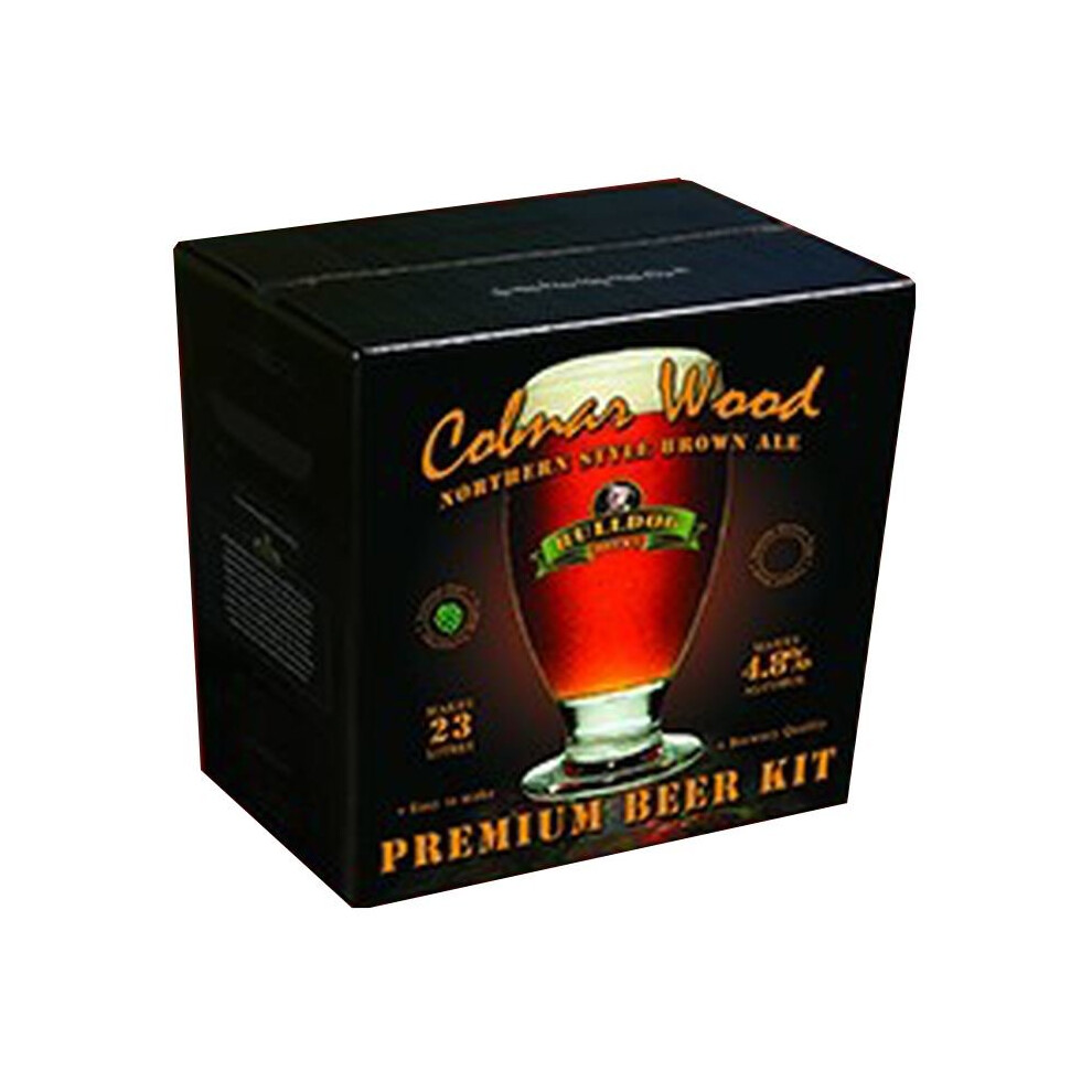 Bulldog Brews Cobnar Wood Northern Style Brown Ale (3.8Kg) Beer Kit - Homebrew