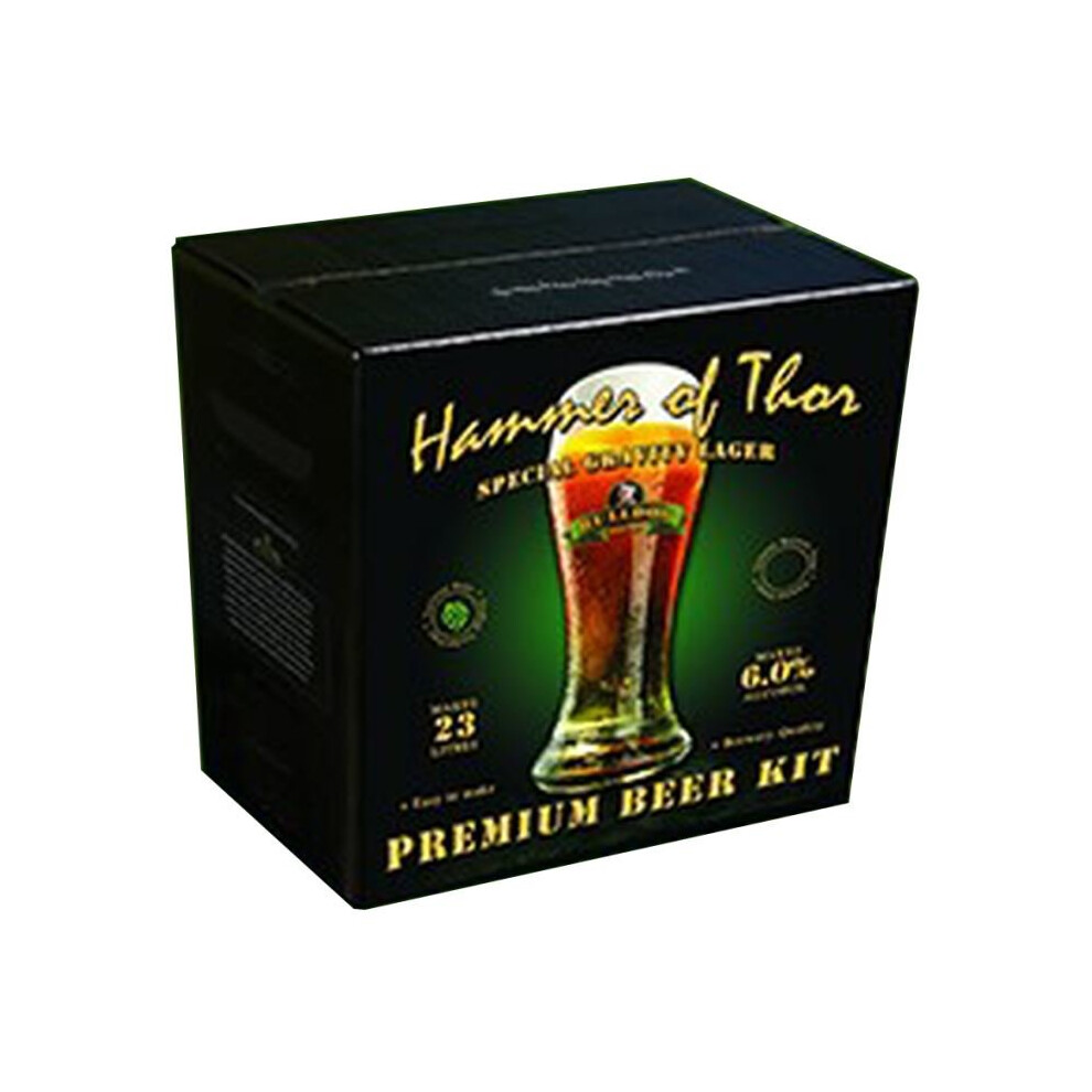 Bulldog Brews Hammer Of Thor Special Gravity Lager (4.0Kg) Beer Kit - Homebrew